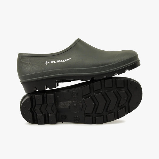 Dunlop GARDENER Hevea Rubber Garden Clog Dark Green