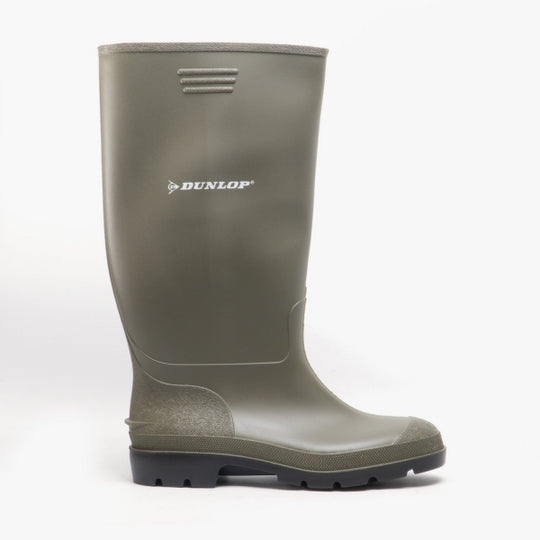 Dunlop Pricemastor Unisex PVC Wellington Boots Green