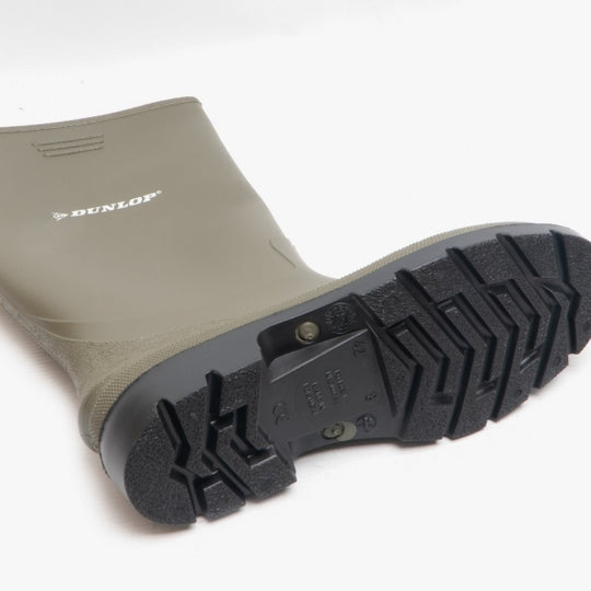 Dunlop Pricemastor Unisex PVC Wellington Boots Green