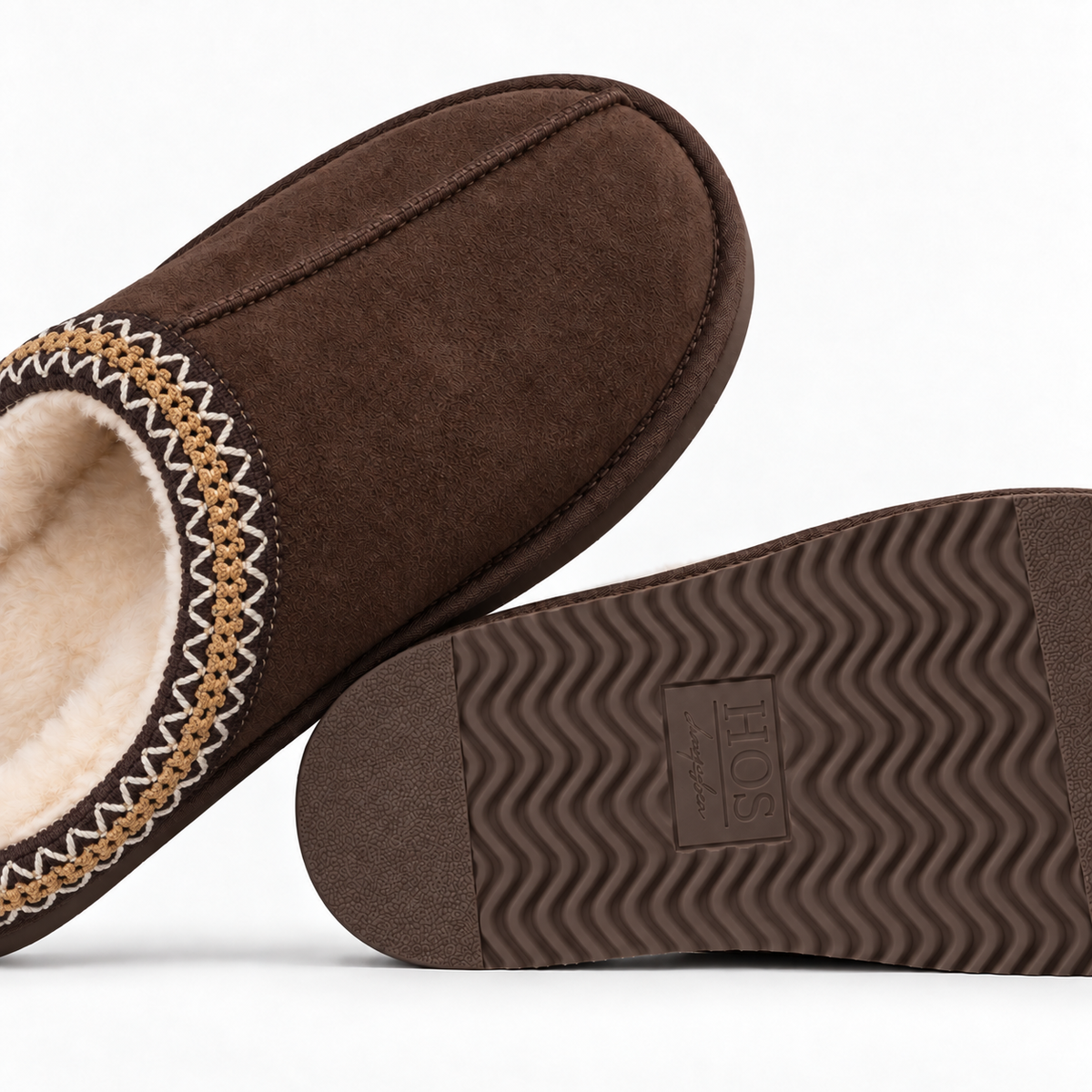 HOS Sheepskin BELLA Womens Mules Espresso