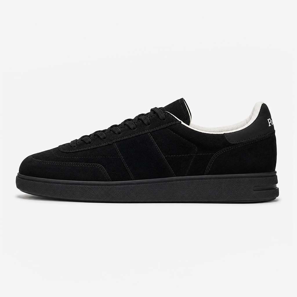 Polo Ralph Lauren BEDFORD PP Mens Casual Trainers Black/Faded Black