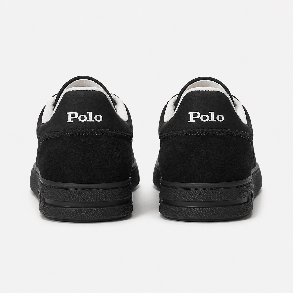 Polo Ralph Lauren BEDFORD PP Mens Casual Trainers Black/Faded Black
