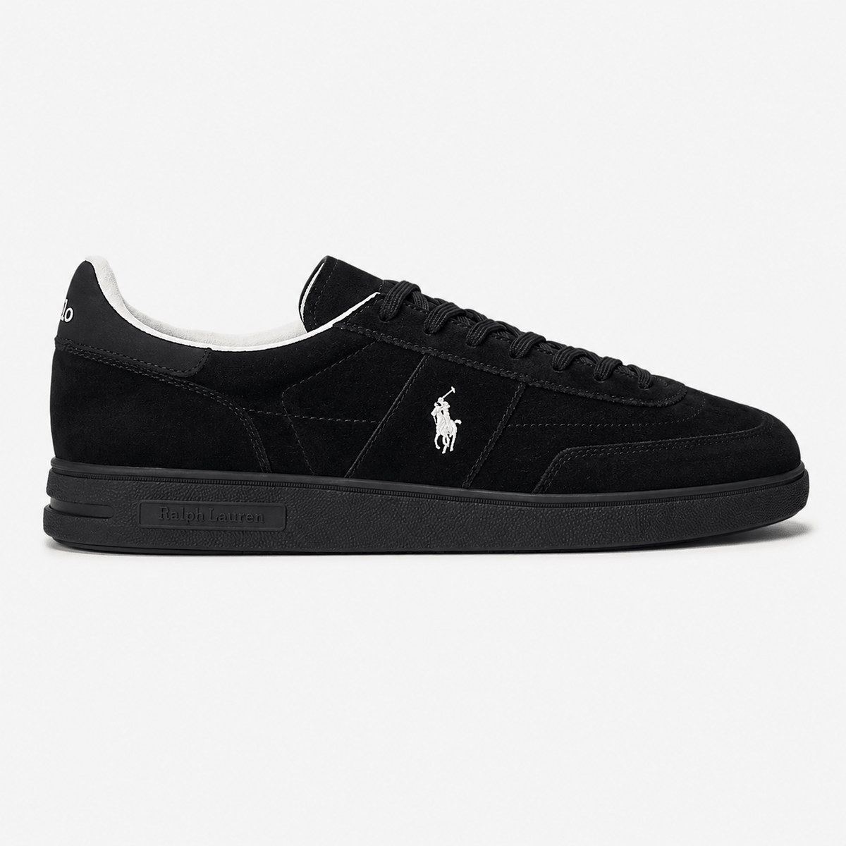 Polo Ralph Lauren BEDFORD PP Mens Casual Trainers Black/Faded Black