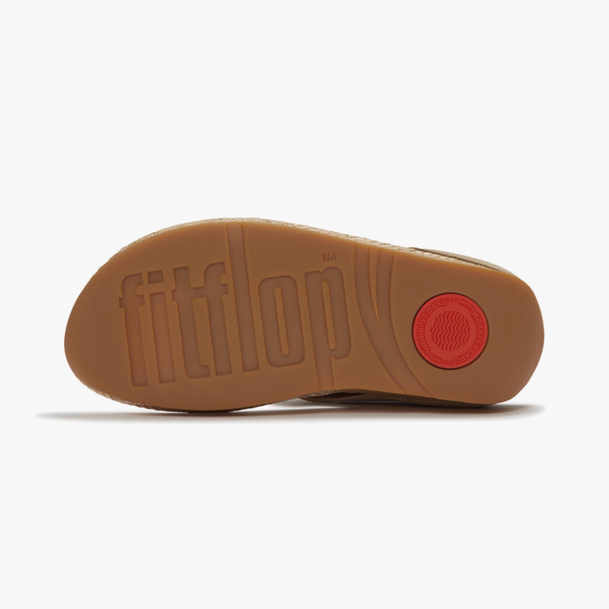 FitFlop LULU LUX GRAPHIC Womens Toe-Post Sandals Cappuccino
