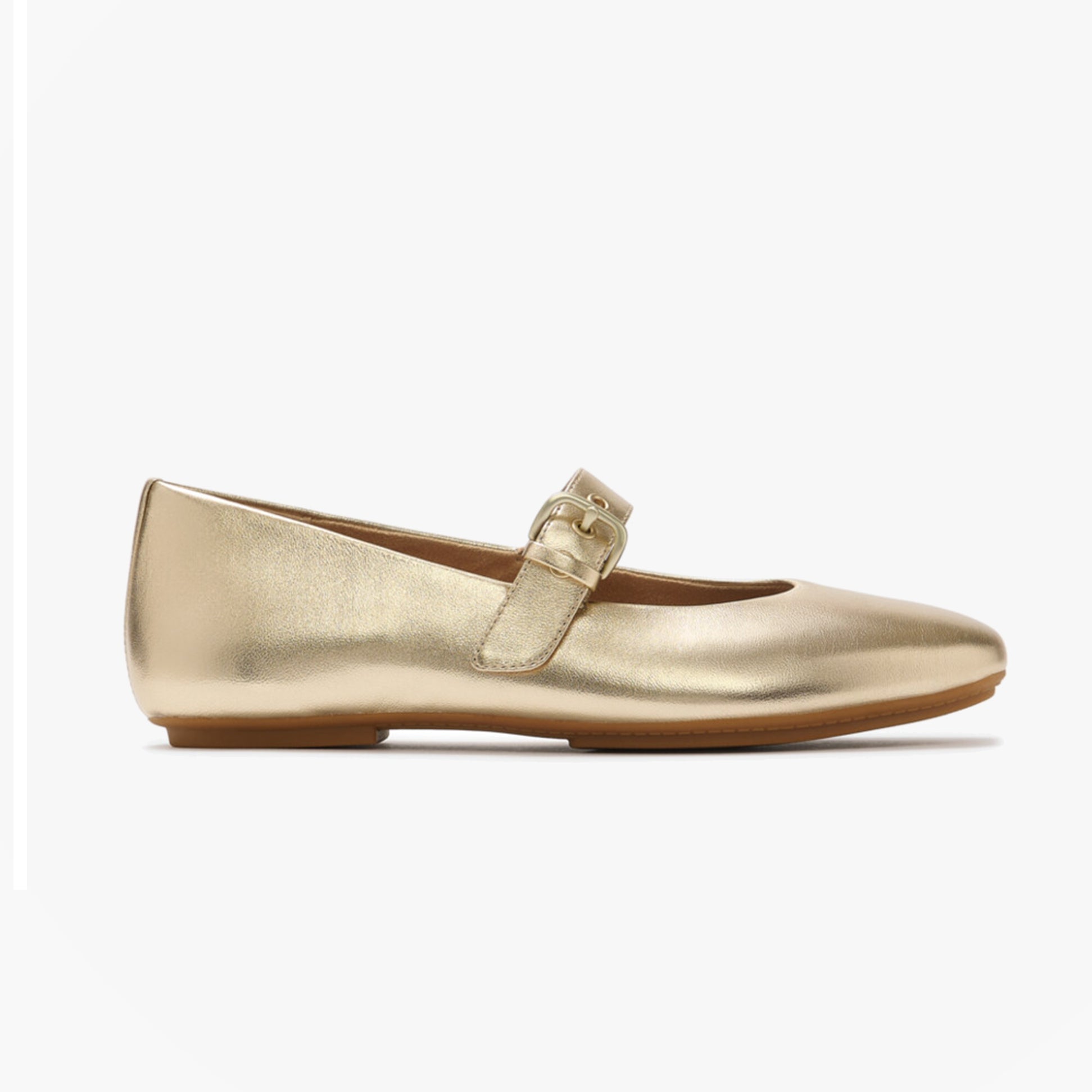 FitFlop DELICATO LEATHER Womens Mary Jane Platino