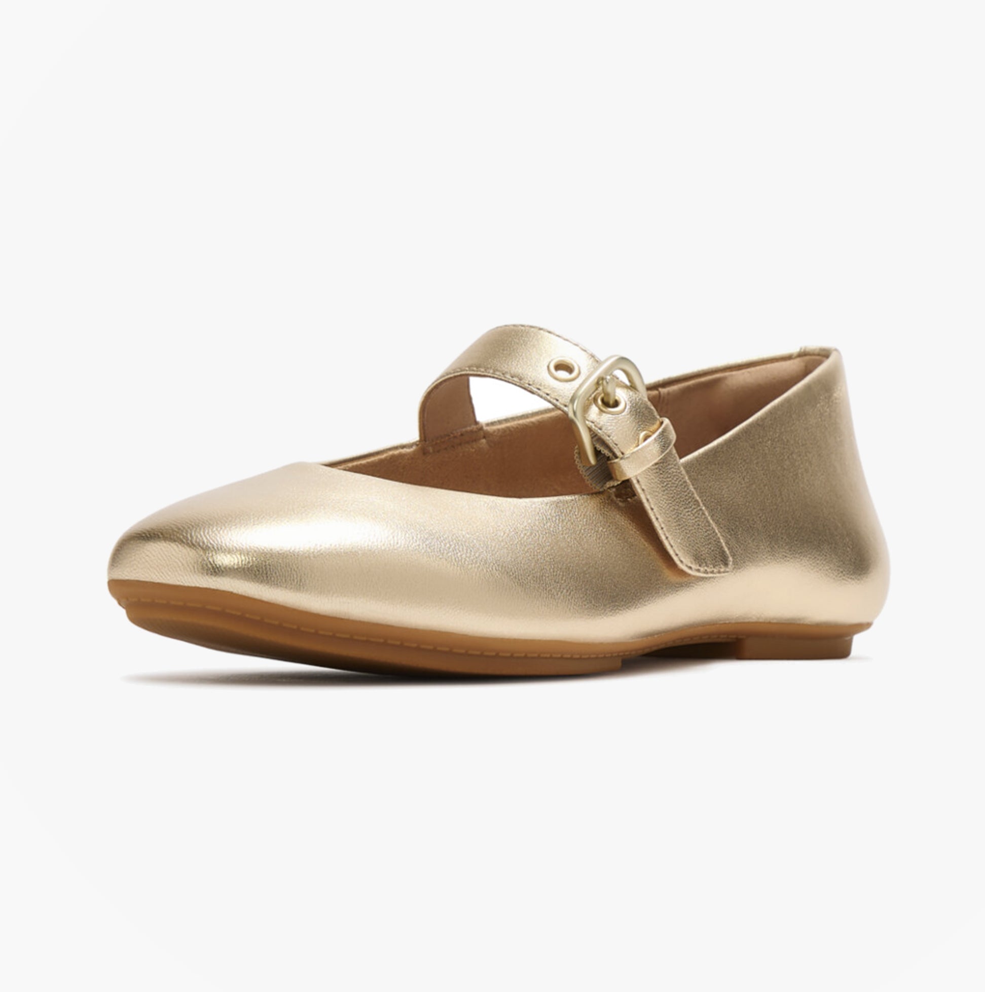 FitFlop DELICATO LEATHER Womens Mary Jane Platino
