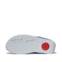 FitFlop LULU CRYSTAL EMBELLISHED Womens Toe Post Sandals Quiet Blue bottom view showing rubber sole design.