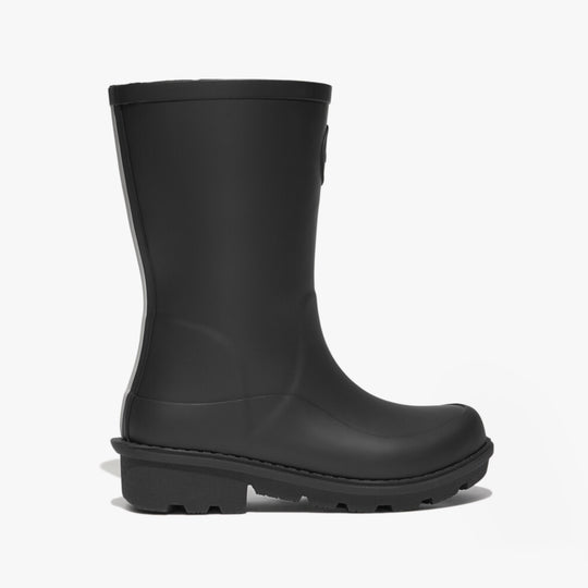 FitFlop WONDERWELLY Kids Rain Boots Black