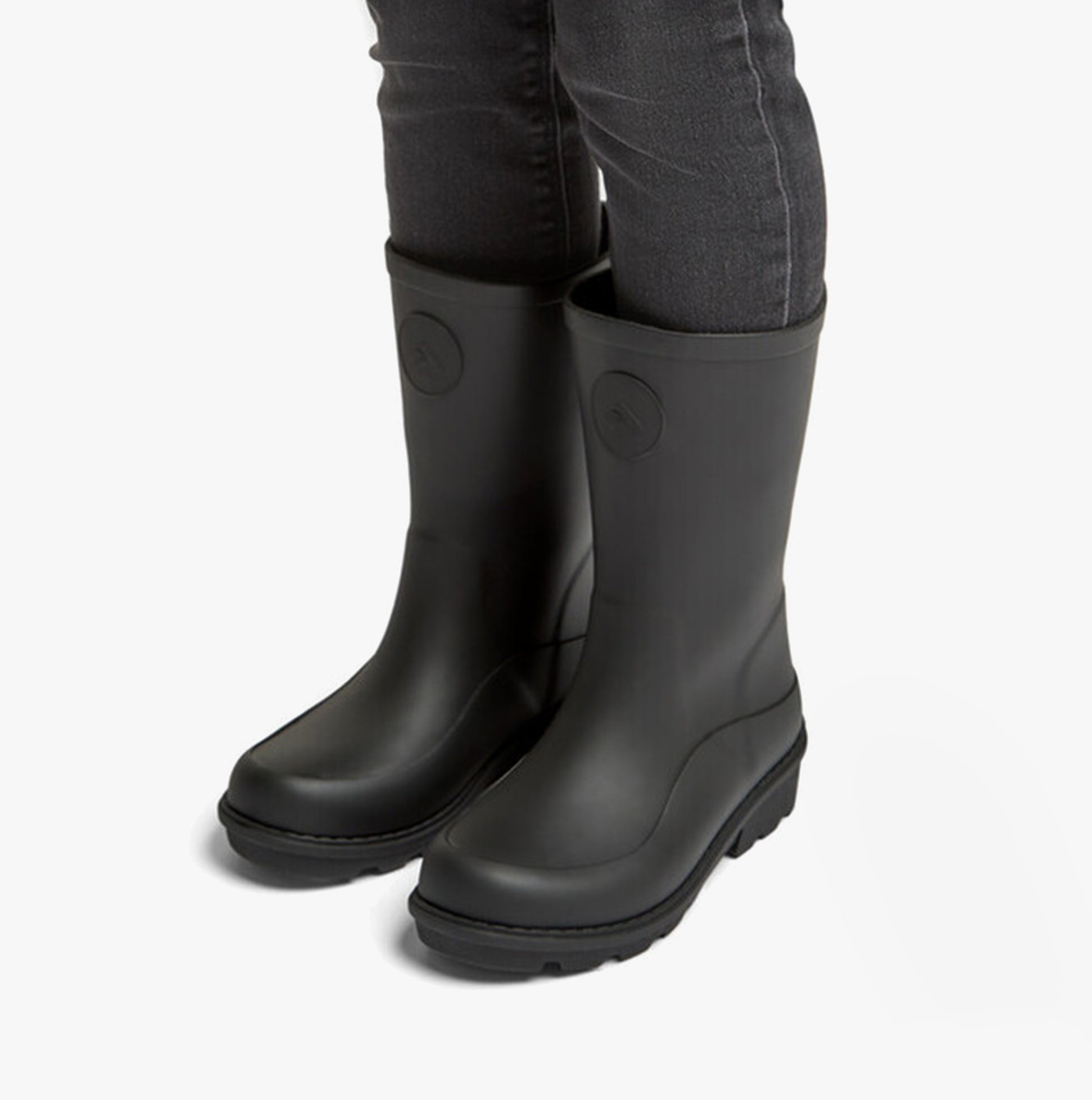 FitFlop WONDERWELLY Kids Rain Boots Black