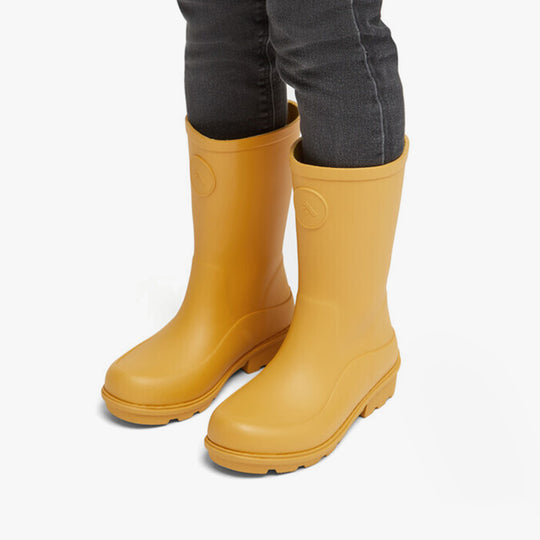 FitFlop WONDERWELLY Kids Rain Boots Sunflower