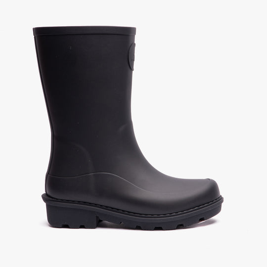 FitFlop WONDERWELLY Kids Rain Boots Midnight Navy