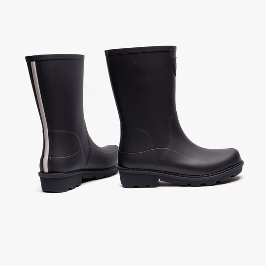 FitFlop WONDERWELLY Kids Rain Boots Midnight Navy