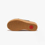 FitFlop ELOISE LEATHER Womens Cross Slides Black bottom view with rubber sole and logo detail.
