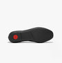FitFlop DELICATO SOFT Womens Loafers Black sole view showing rubber material and slip-resistant design.