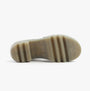Fly London TAJI502FLY Womens Sandals Silver sole view, showcasing TPR material and block heel design.