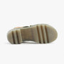 Fly London TAJI502FLY Womens Sandals Taupe/Khaki bottom view showing TPR sole and comfort features.