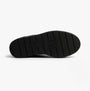 Fly London HAIF269FLY Womens Boots Black bottom view with rubber sole detailing and logo.