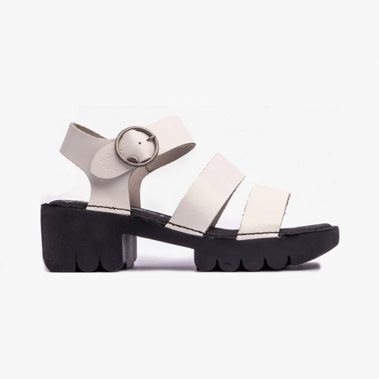 Fly London EGLY520FLY Womens Sandals Off White