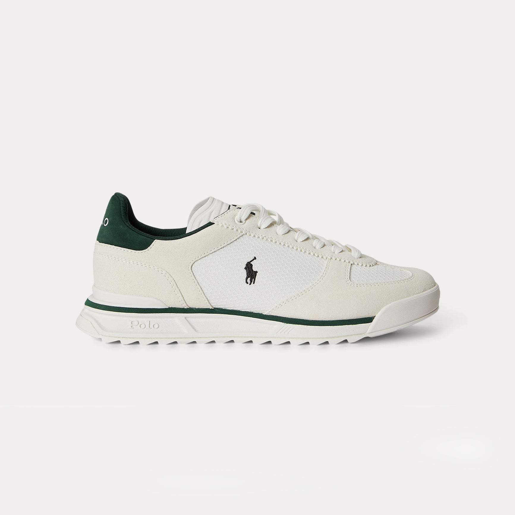 Polo Ralph Lauren VARICK PP Mens Casual Trainers Bianco/White/Forest