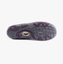 Free Spirit PRETA Womens Boots Plum sole view, showcasing TPR material and grip pattern.