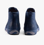 Free Spirit PRETA Womens Boots Moonlit Ocean back view showing suede upper and elasticated side panel.
