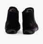 Free Spirit PRETA Womens Boots Black back view showing suede upper and elasticated side panels.