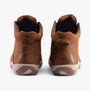 Free Spirit GEM Womens Boots Monks Robe rear view showing leather upper and durable sole.