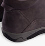 Free Spirit GEM Womens Boots Grey detail view showing leather upper and TPR sole.