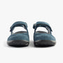 Free Spirit BRYLEE Womens Sandals Navy front view showing synthetic upper and touch fastening closure.