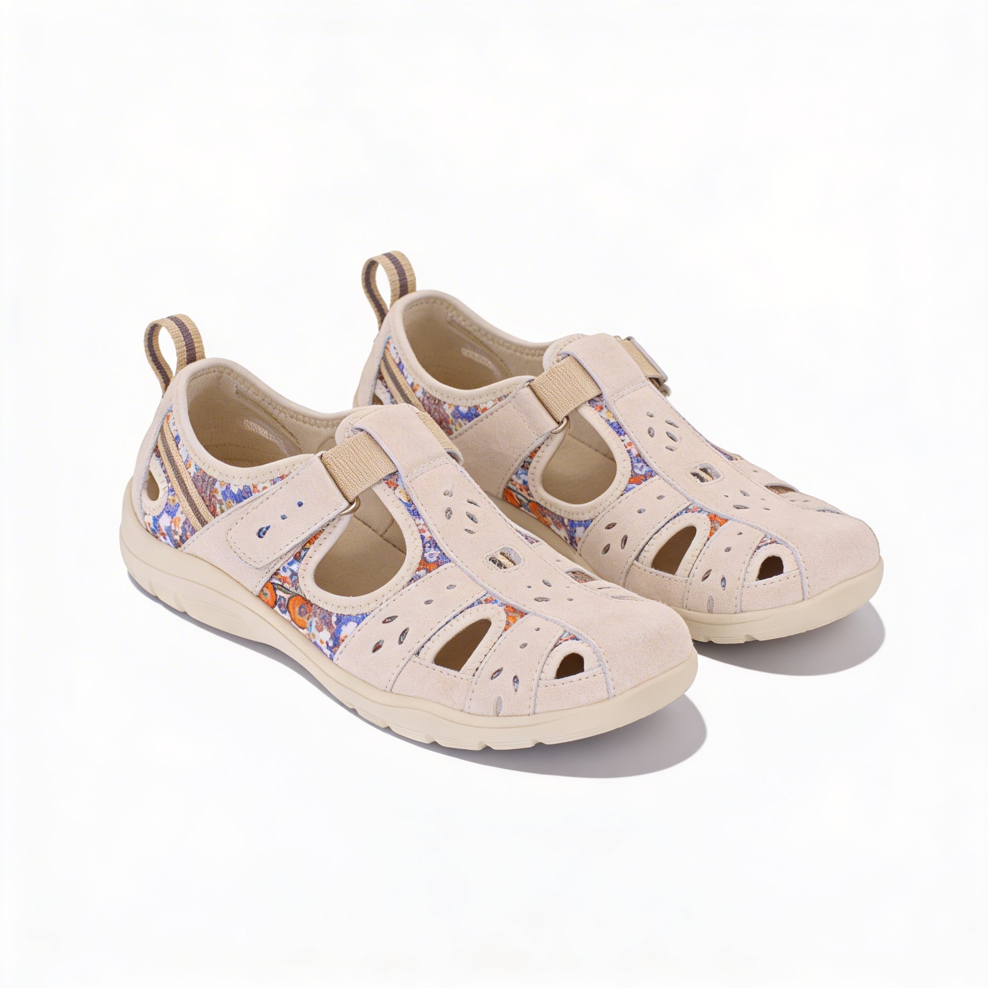 Free Spirit CLEVELAND Womens Casual Shoes Parchment Multi