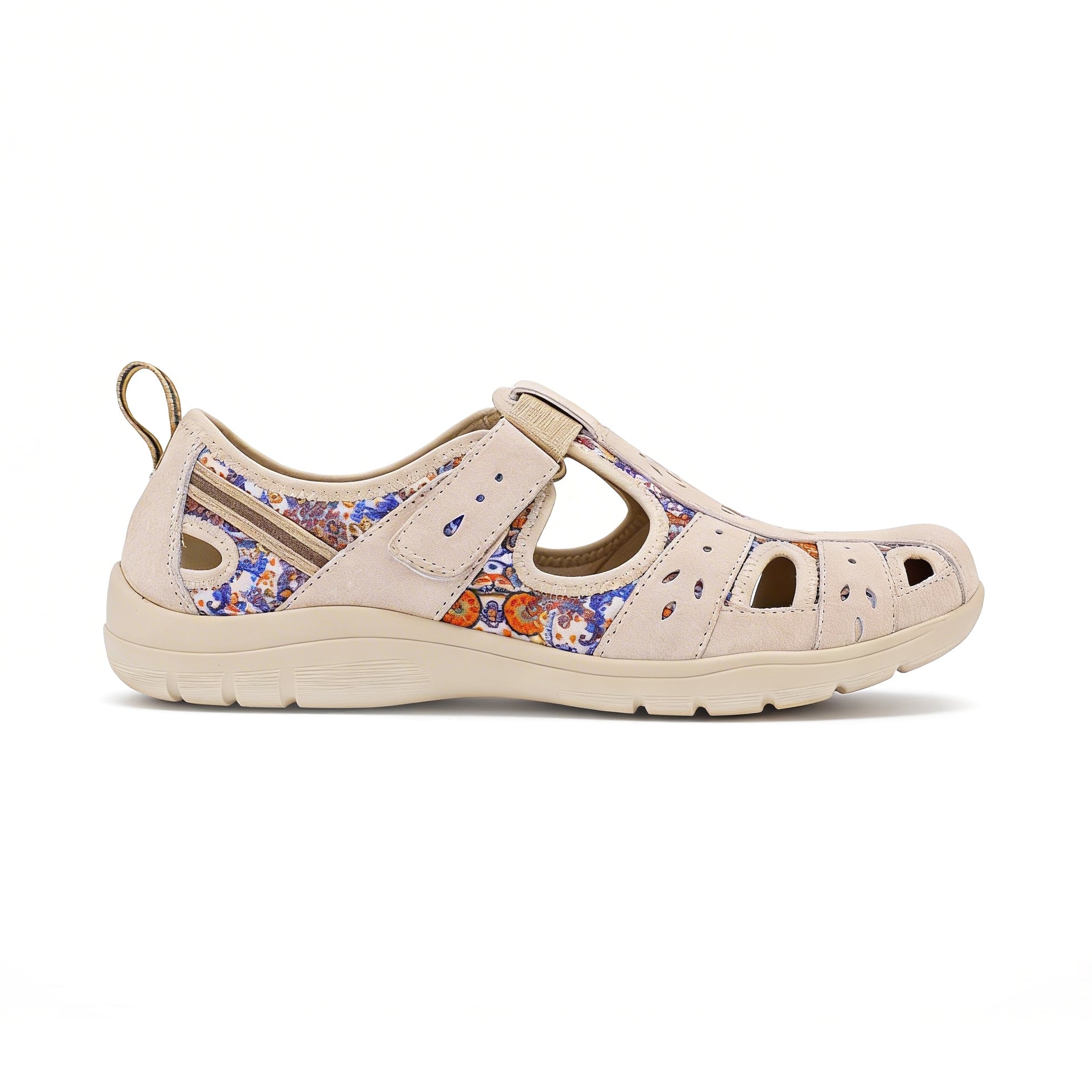 Free Spirit CLEVELAND Womens Casual Shoes Parchment Multi