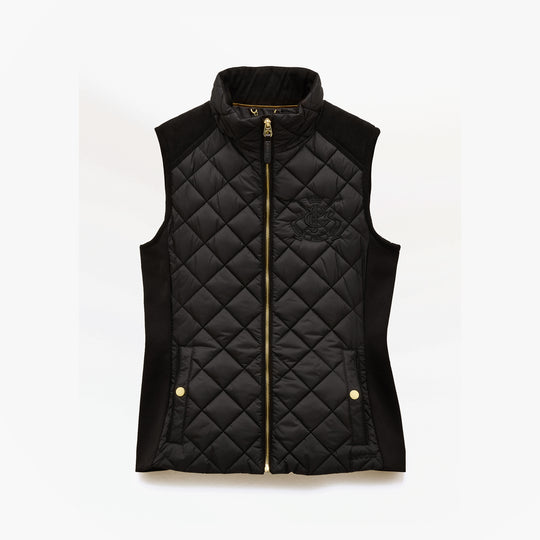 Joules BRAEMAR LUXE GILET Womens Gilet Black