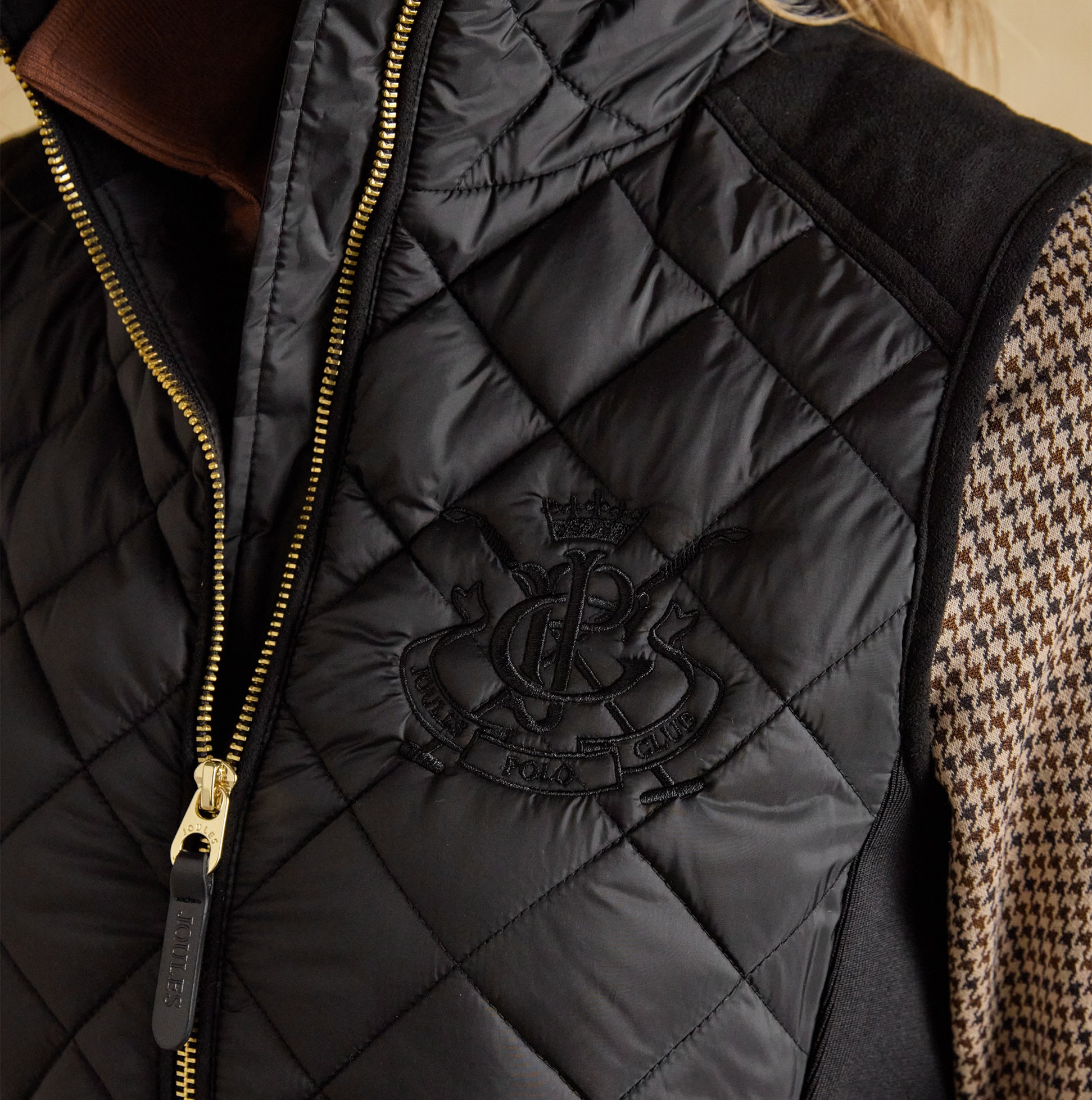 Joules BRAEMAR LUXE GILET Womens Gilets Black