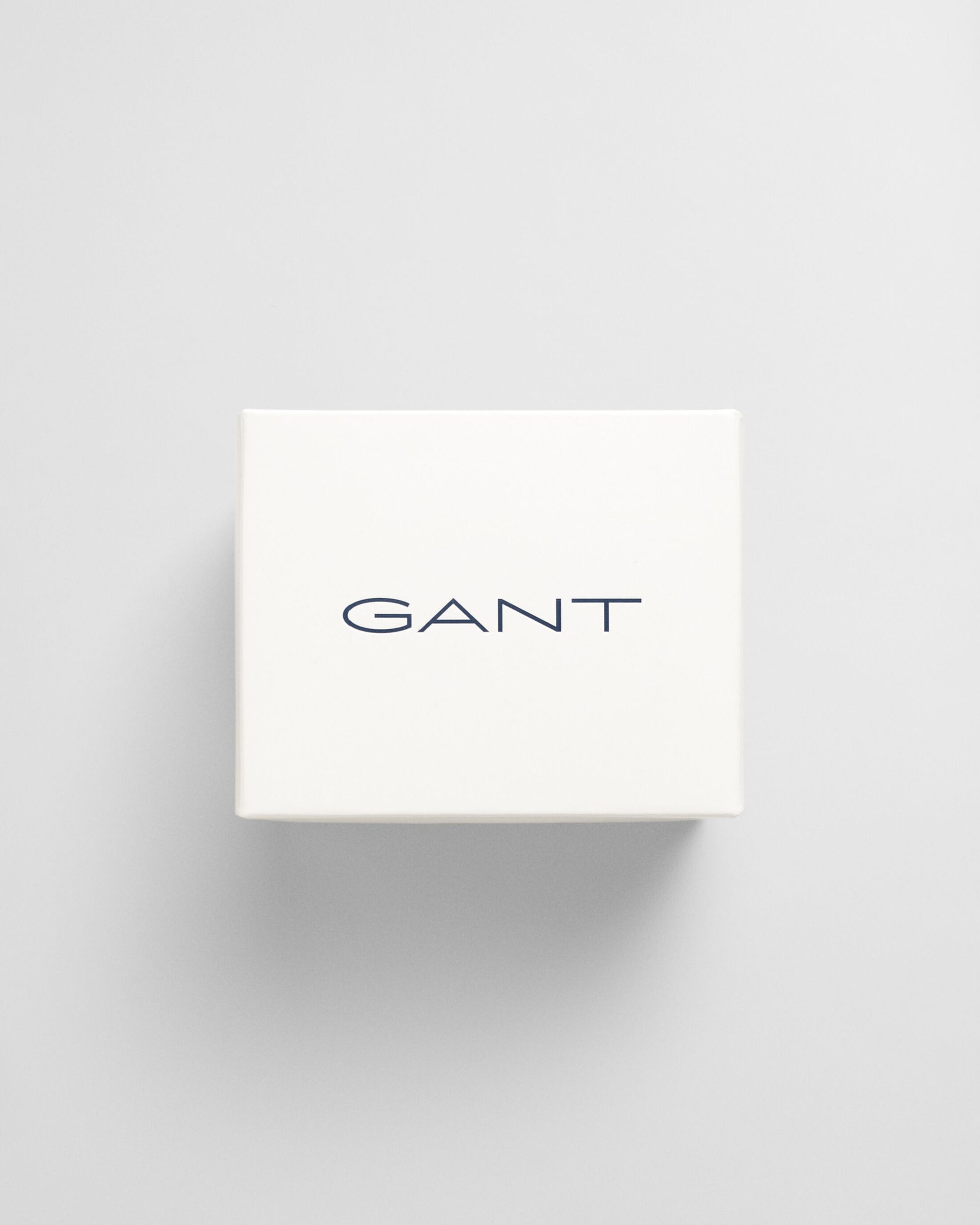 GANT SHIELD RUGGER STRIPE SOCKS 2-Pack Mens Clear Sky gift boxed top view of the packaging
