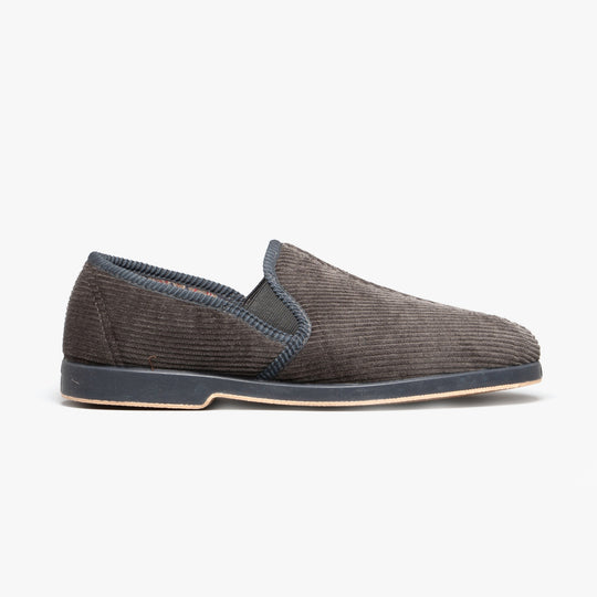 GBS EXETER Mens Slippers Grey