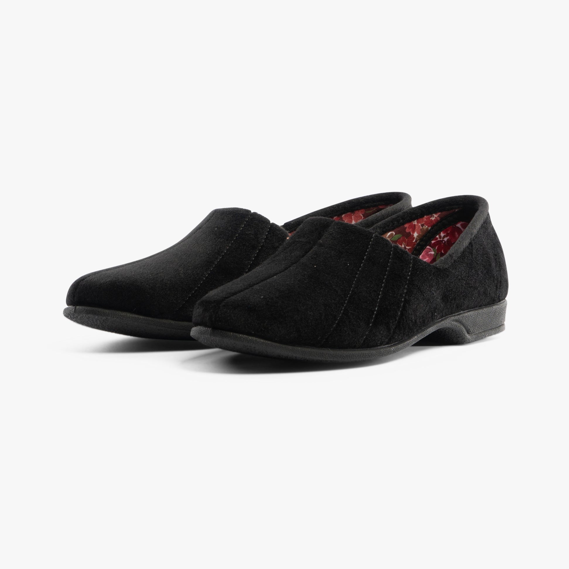 GBS AUDREY Womens Full Slipper Black