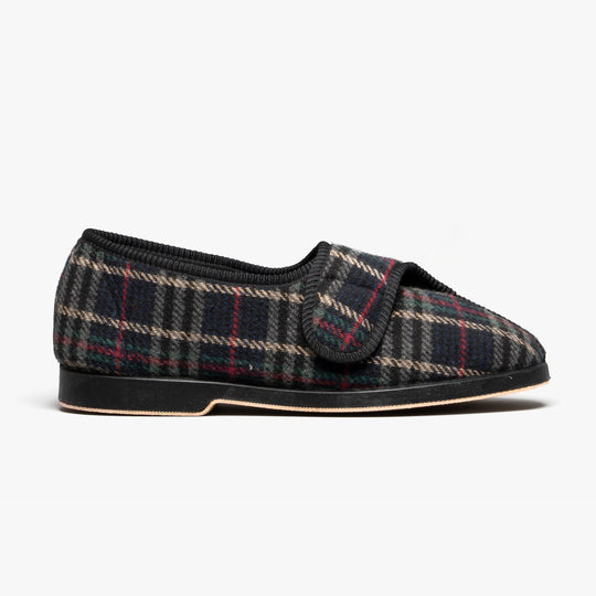 GBS BILL Mens Slippers Check