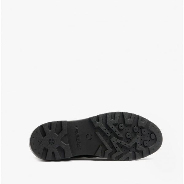 GEOX CASEY Girls School Shoes Smooth Black
