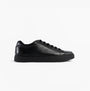GEOX J NASHIK Lace Up Kids Shoes Black side view showing leather upper and lace-up design.