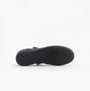GEOX J IBERIDE Girls Shoes Black bottom view with rubber sole detailing and tread patterns.