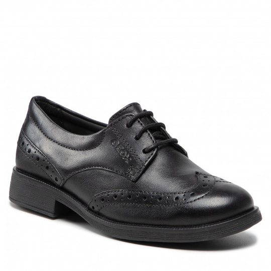 GEOX AGATA Girls Shoes Smooth Black