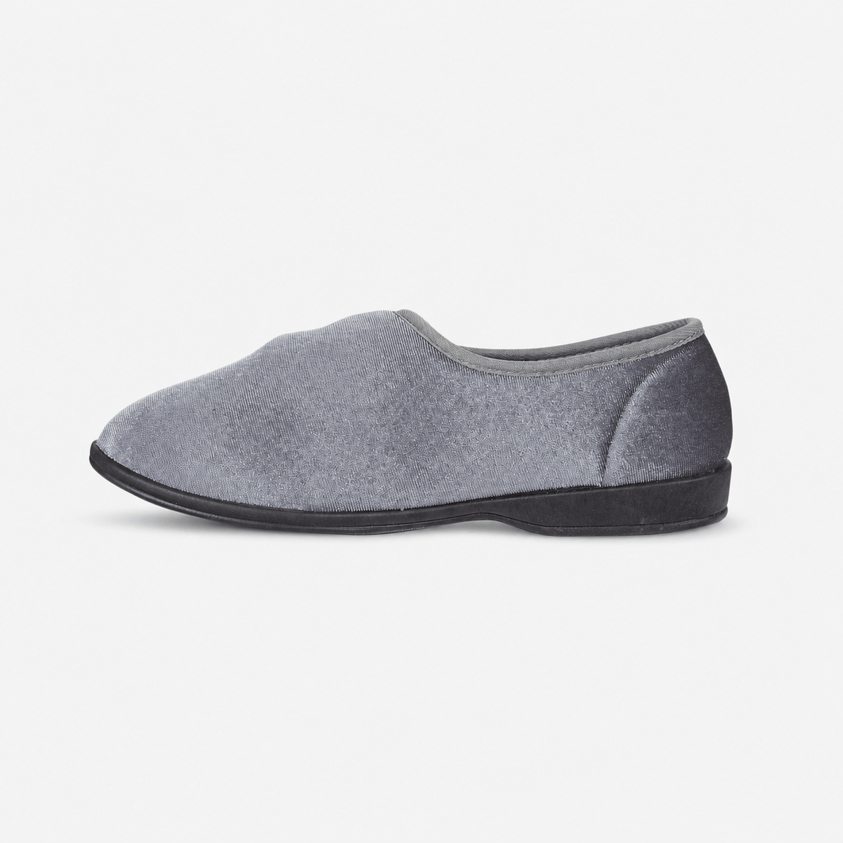 Jo & Joe VERONICA Womens Touch Fasten Slippers Grey