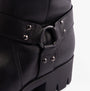 Gabor BUFORD Womens Boots Black detail view showing leather upper and buckle embellishment.