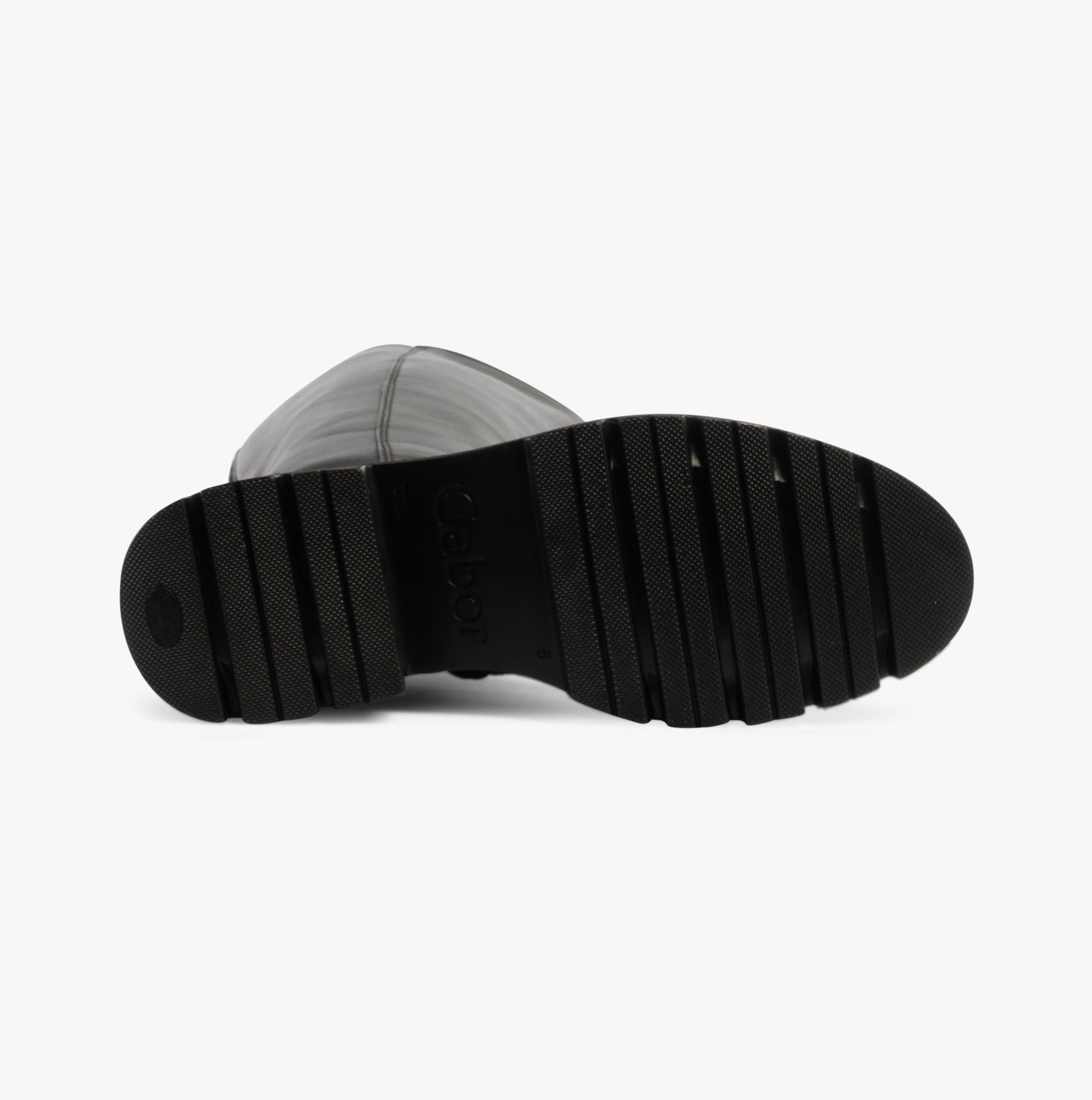 Gabor MATCH Womens Boots Black sole view showcasing the synthetic material and tread design.