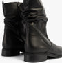 Gabor HODIE Womens Boots Black side view showcasing leather material and block heel design.