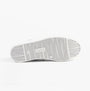Gabor WEMO Womens Trainers White bottom view showcasing rubber sole design and brand details.