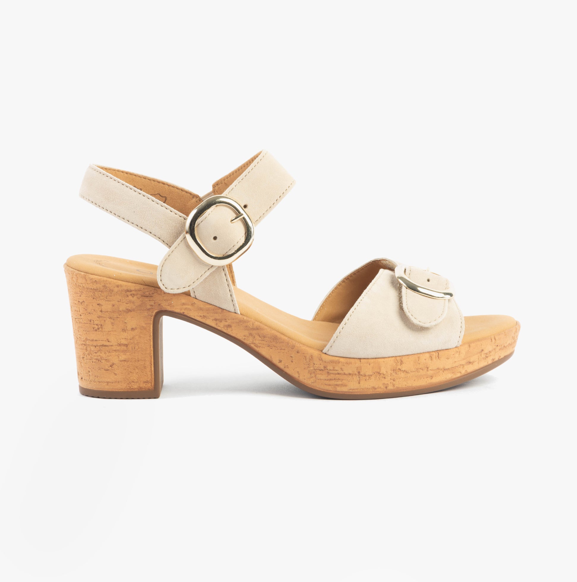 Gabor FANTASTICA Womens Sandals Oak Suede