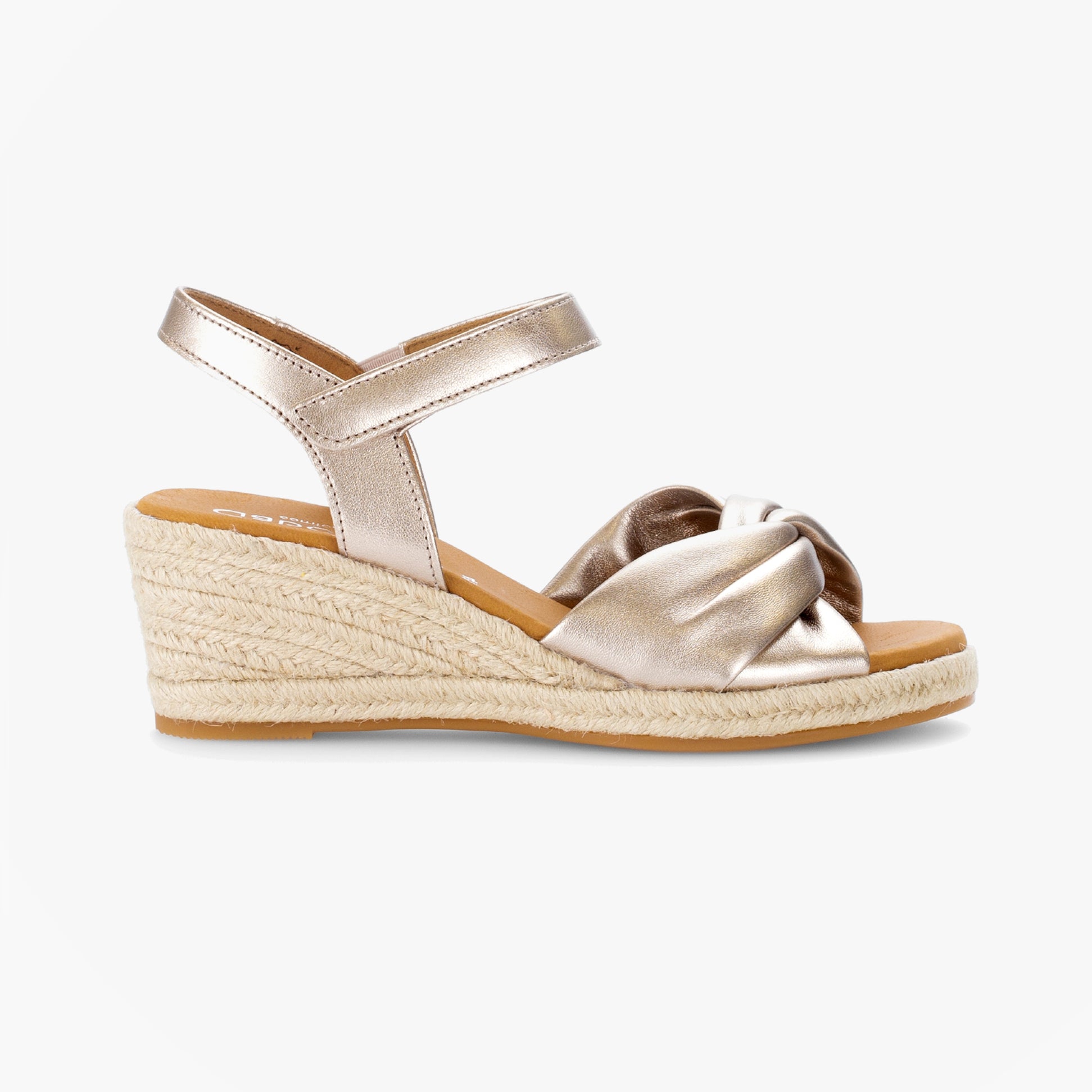 Gabor MOON Womens Ankle Strap Sandals Gold