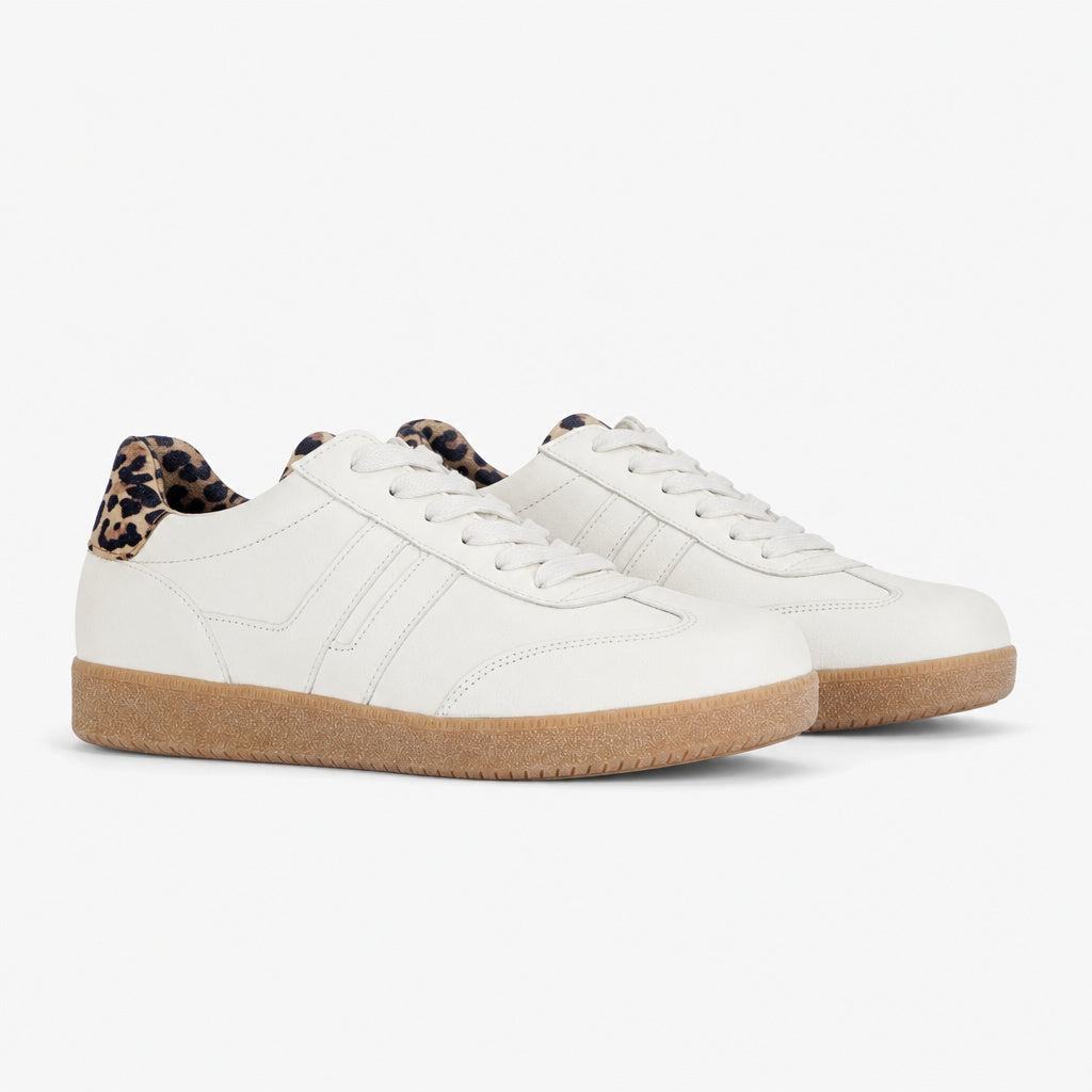 Gabor WEST Womens Court Trainers Cream