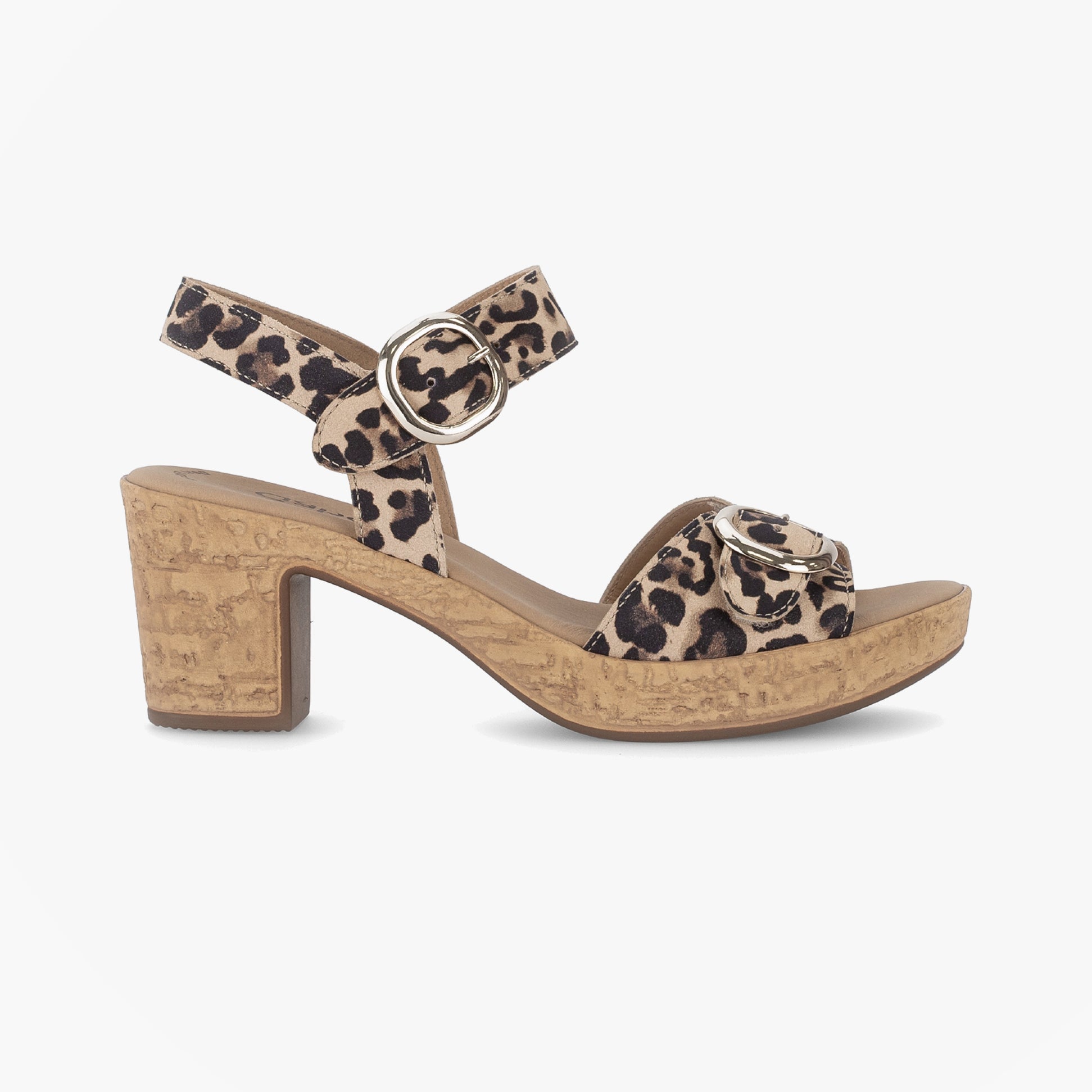 Gabor FANTASTICA Womens Ankle Strap Sandals Beige